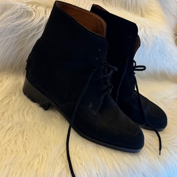 Tod's Suede Studded Accents Boots size 40